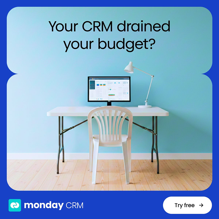Ad by Nir Dadi and the Monday CRM team