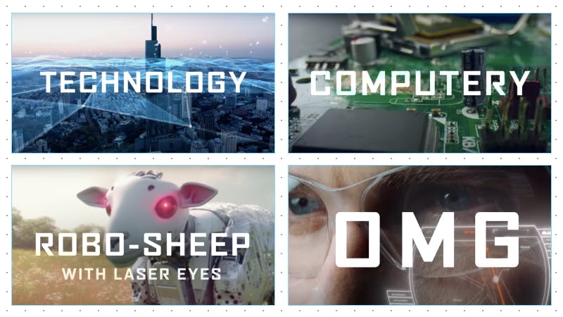 parody ads, ryan reynolds making fun of cliche tenchology ads