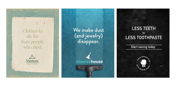 try writing awful headlines like, less teeth less toothpaste