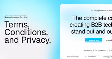 Terms, Conditions, and PrivacyPage Header Image
