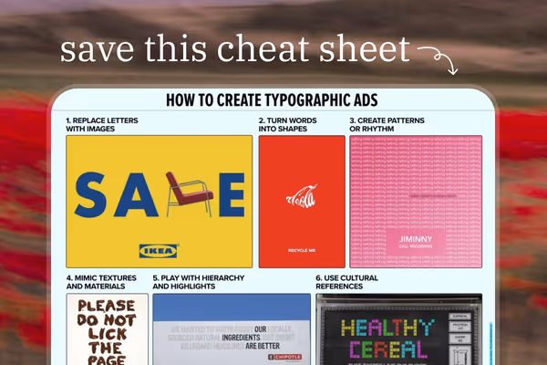 How to create typographic ads  Feature Image